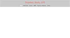 Desktop Screenshot of crystalkentlpc.com